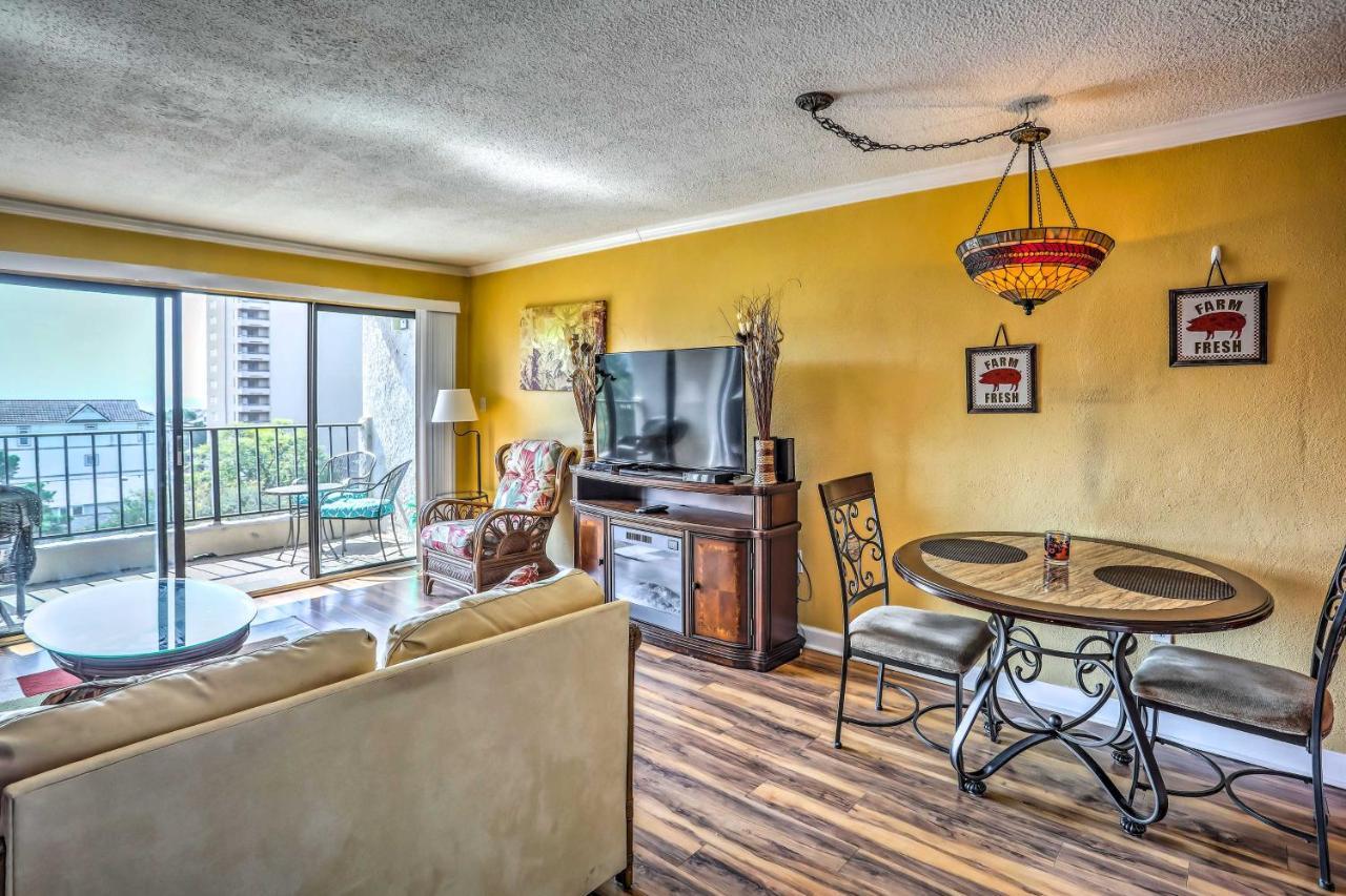 Myrtle Beach Condo, 1 Block To Ocean Shore! Exterior foto
